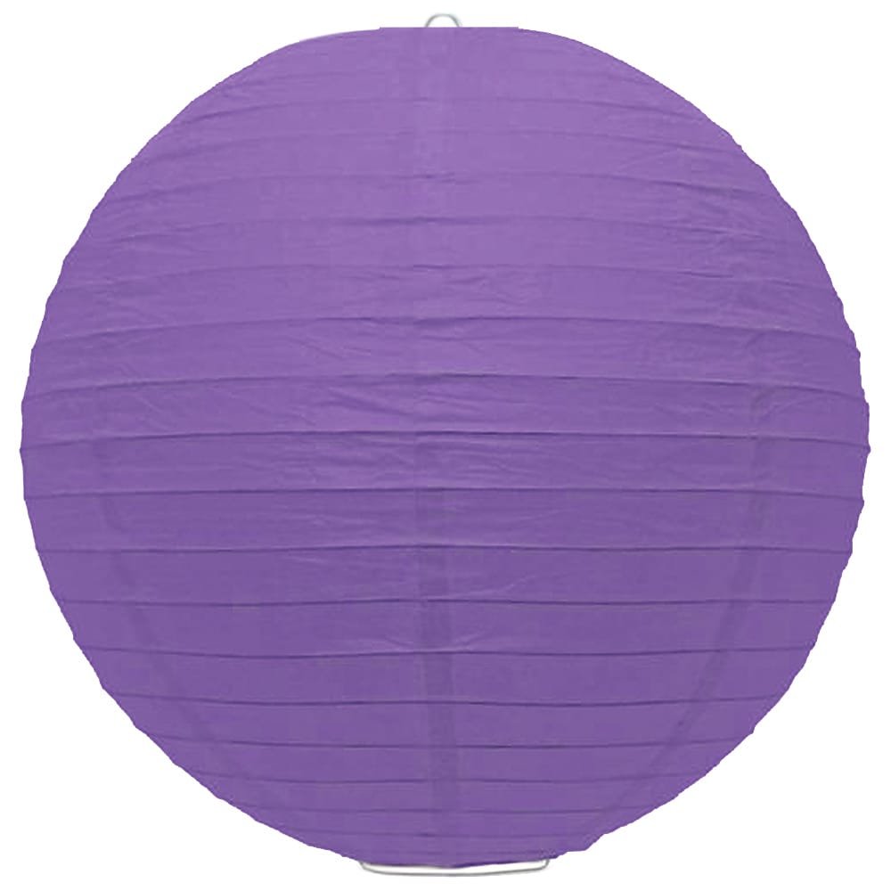 15194490036-luminaria-papel-40-cm-roxa.jpg Luminária Japonesa Decoração Oriental Papel Roxa 30 cm - Imagem 1